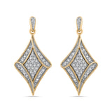 10K Yellow Gold~White Diamond