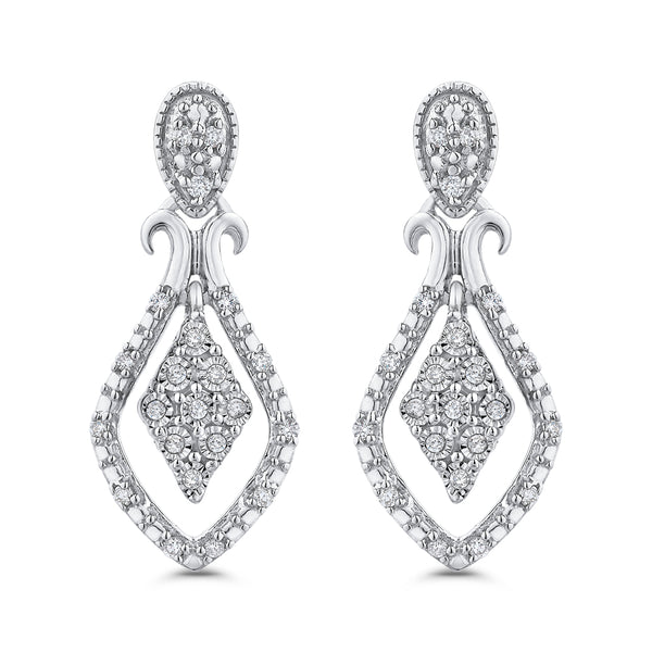 10K White Gold~White Diamond