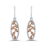 10K White and Rose Gold~GH | I2-I3