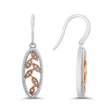 10K White and Rose Gold~GH | I2-I3