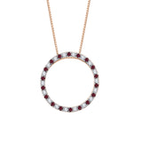 10K Rose Gold~Ruby