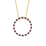 10K Yellow Gold~Ruby