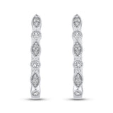 10K White Gold~GH | I2/I3