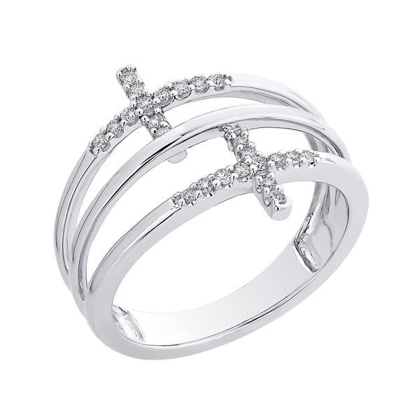 10K White Gold~GH | I2/I3