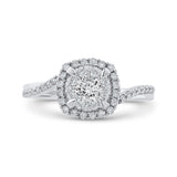 10K White Gold~IJ | I1/I2