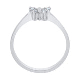 14K White Gold~IJ | I1