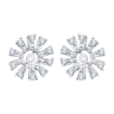 KATARINA Diamond Earring Jackets (1/5 cttw)