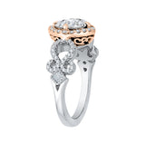 10K White and Rose Gold~IJ | I1/I2