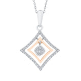 14K White and Rose Gold~IJ | I1, 10K White and Rose Gold~IJ | I1