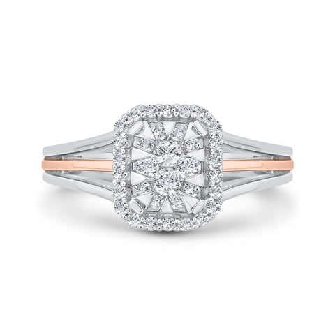 KATARINA 1/3 cttw Diamond Engagement Ring