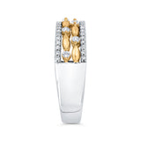 10K White and Yellow Gold~IJ | I1/I2