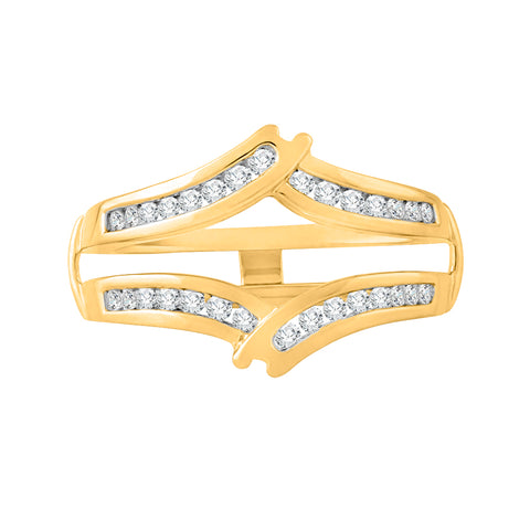 KATARINA Diamond Wrap Ring Guard Enhancer (3/8 cttw)