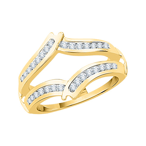 KATARINA Diamond Wrap Ring Guard Enhancer (3/8 cttw)