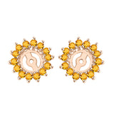14K Rose Gold~Citrine