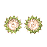 14K Rose Gold~Peridot