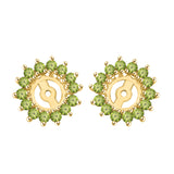 14K Yellow Gold~Peridot