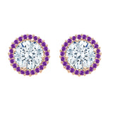 14K Rose Gold~Amethyst, 10K Rose Gold~Amethyst