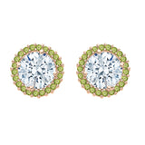 14K Rose Gold~Peridot, 10K Rose Gold~Peridot