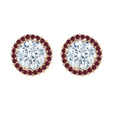14K Rose Gold~Ruby, 10K Rose Gold~Ruby
