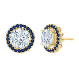 14K Yellow Gold~Blue Sapphire, 10K Yellow Gold~Blue Sapphire