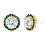 14K Yellow Gold~Emerald, 10K Yellow Gold~Emerald