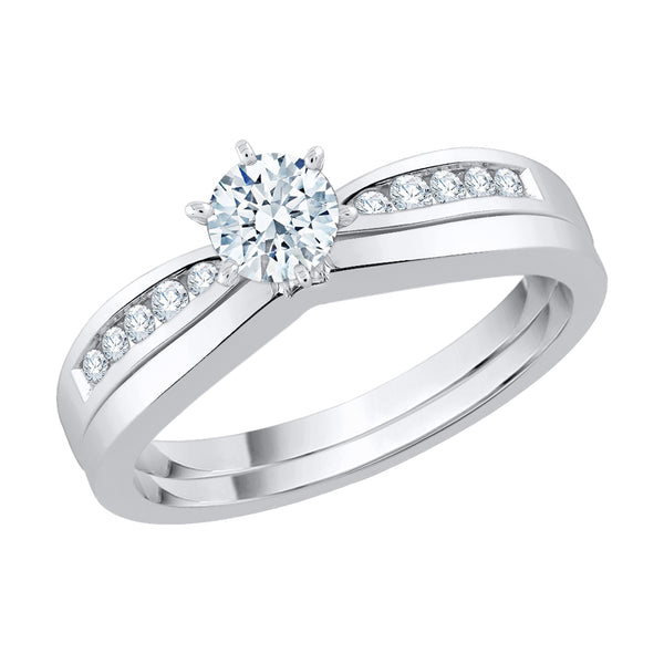 14K White Gold~GH | SI