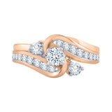 14K Rose Gold~GH | SI