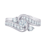 14K White Gold~GH | SI