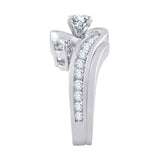 14K White Gold~GH | SI