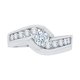 14K White Gold~GH | SI