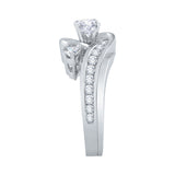 14K White Gold~GH | SI