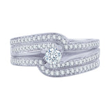 14K White Gold~GH | SI