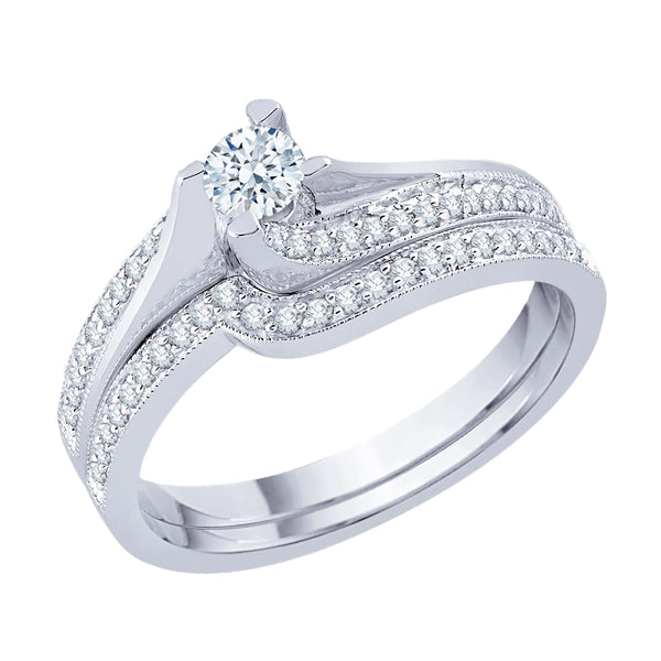14K White Gold~GH | SI