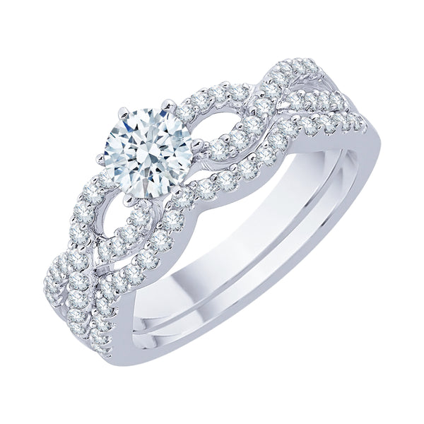 14K White Gold~GH | SI