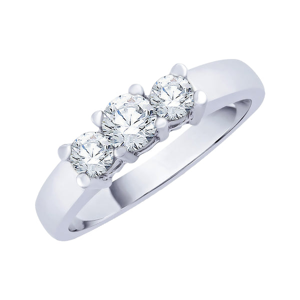 14K White Gold~GH | SI