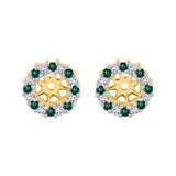 14K Yellow Gold~Emerald