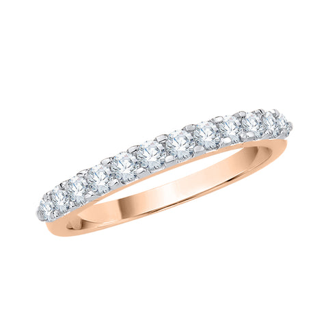 KATARINA 1/2 cttw Diamond Wedding Band
