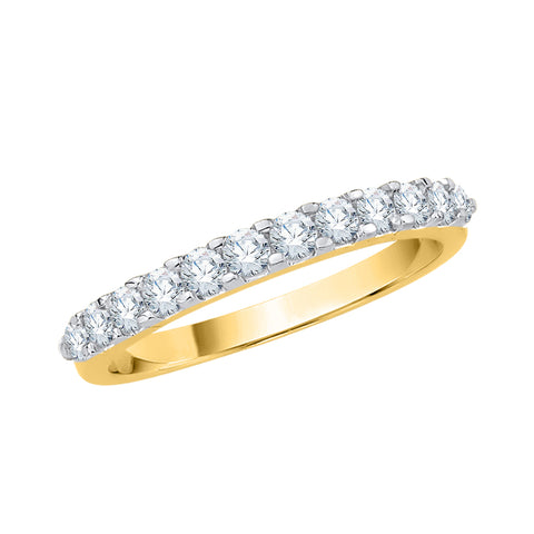 KATARINA 1/2 cttw Diamond Wedding Band