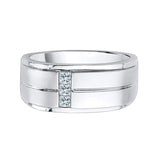 14K White Gold, 10K White Gold, Sterling Silver