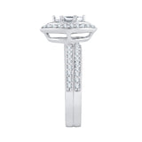 14K White Gold, 10K White Gold, Sterling Silver