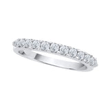 14K White Gold, 10K White Gold, Sterling Silver