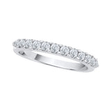 14K White Gold, 10K White Gold, Sterling Silver