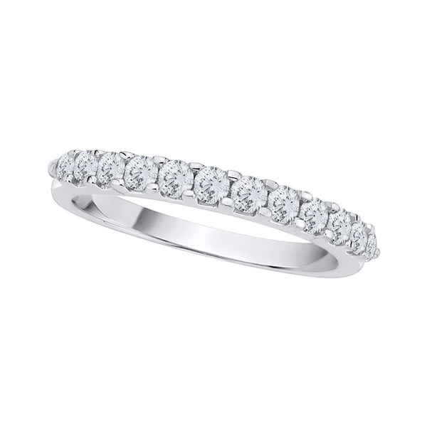 14K White Gold, 10K White Gold, Sterling Silver