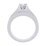 14K White Gold, 10K White Gold, Sterling Silver