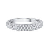 14K White Gold, 10K White Gold, Sterling Silver