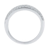 14K White Gold, 10K White Gold, Sterling Silver