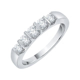 14K White Gold, 10K White Gold, Sterling Silver