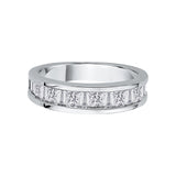 14K White Gold, 10K White Gold, Sterling Silver