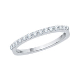 14K White Gold, 10K White Gold, Sterling Silver