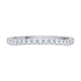 14K White Gold, 10K White Gold, Sterling Silver
